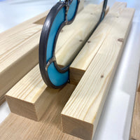 Houten vasthoudhulp 'helpende handjes'