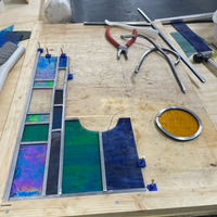 Workshop - basisvaardigheden glas in lood of Tiffany (1 dag)