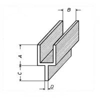 Lood profiel Y6 / 2 meter