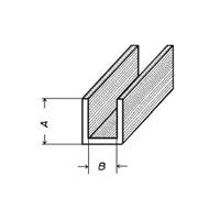 Lood profiel U6 / 2 meter J&B