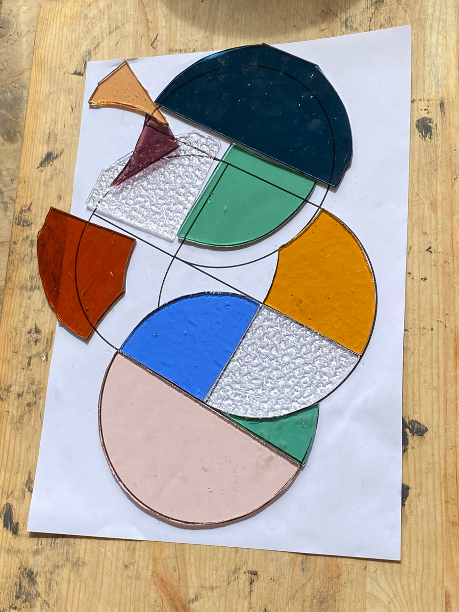 Workshop - basisvaardigheden glas in lood of Tiffany (1 dag)