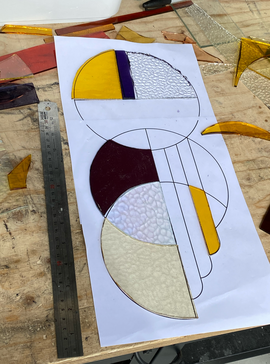 Workshop - basisvaardigheden glas in lood of Tiffany (1 dag)
