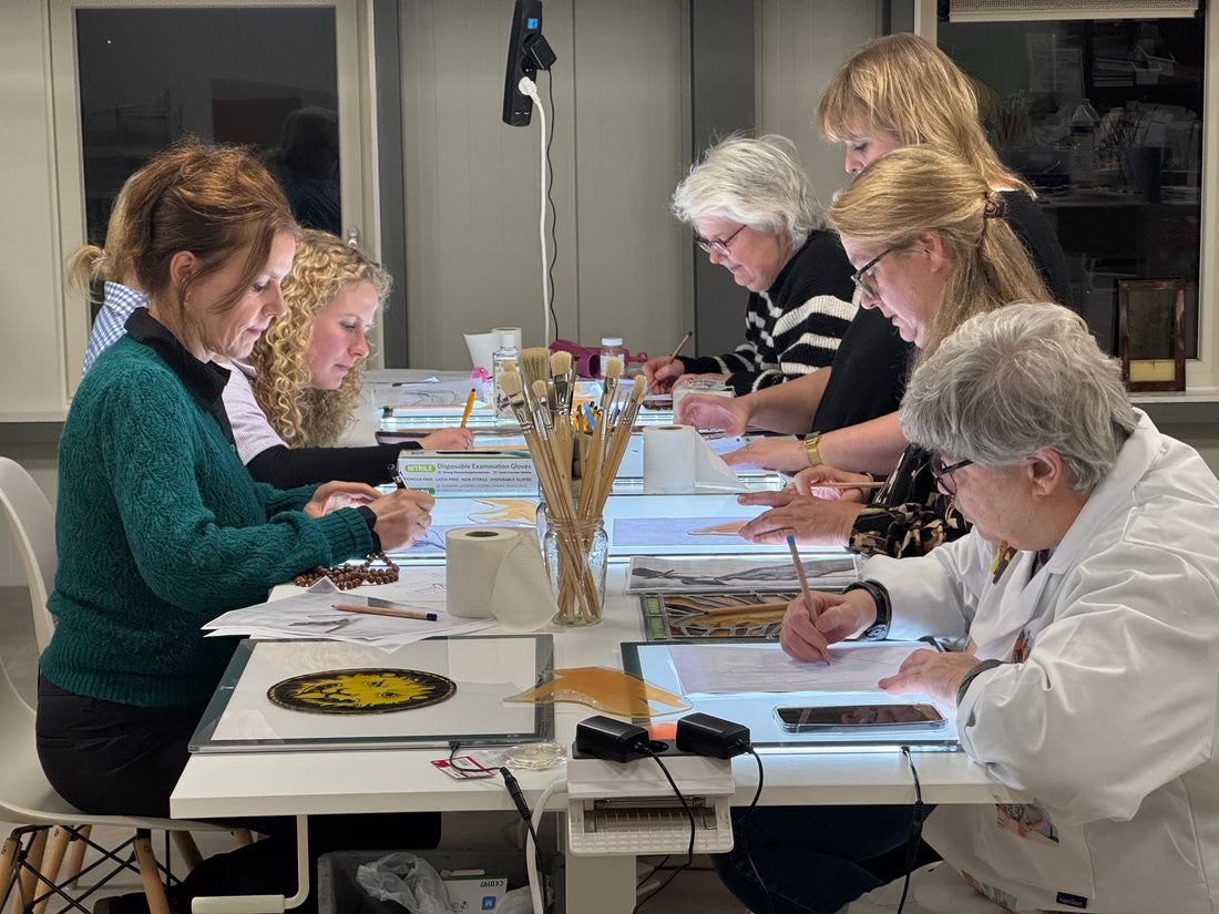 Ellen van Dijk - Dagworkshop brandschilderen voor beginners 16 of 17 mei