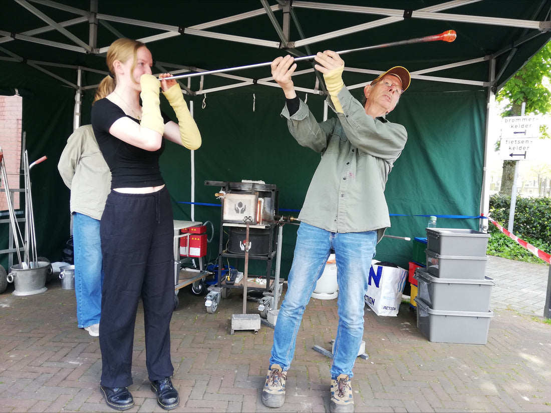 Demonstratiedag & Workshop Glasblazen door Ruud Snakenborg