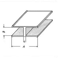 Lood profiel H6 / 2 meter