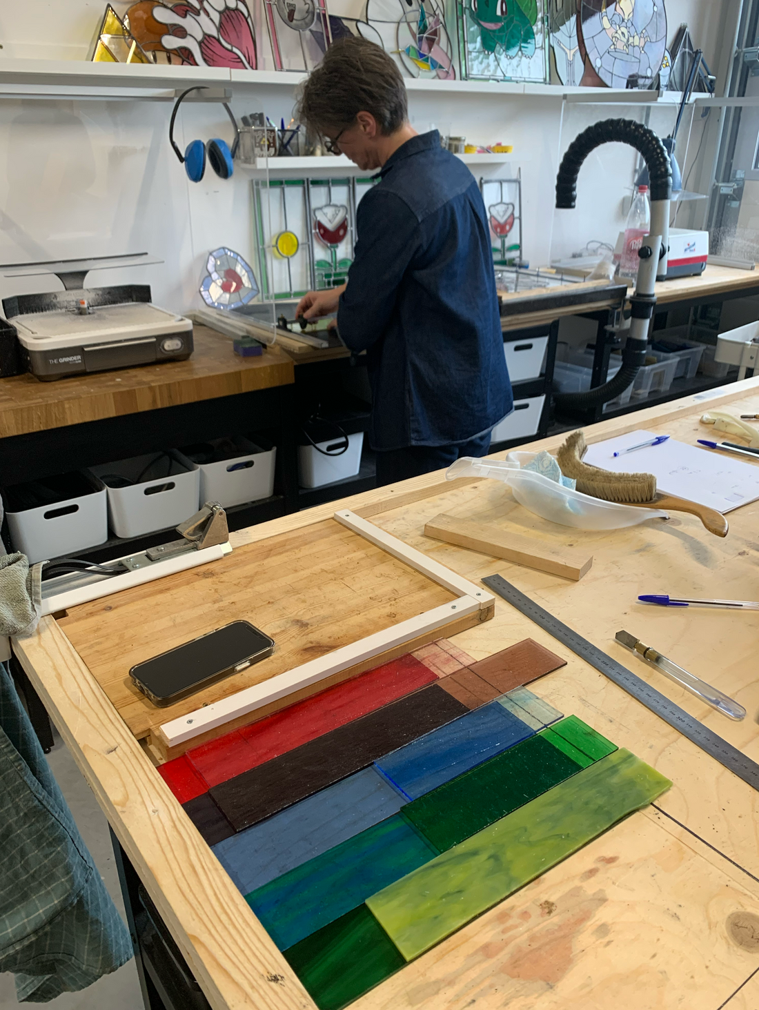 Workshop - basisvaardigheden glas in lood of Tiffany (1 dag)