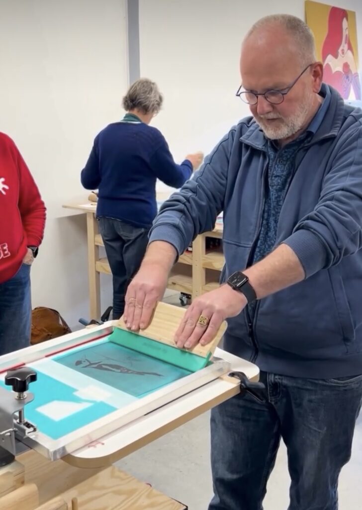 Themaworkshop – zeefdrukken op glas (3 dagdelen)