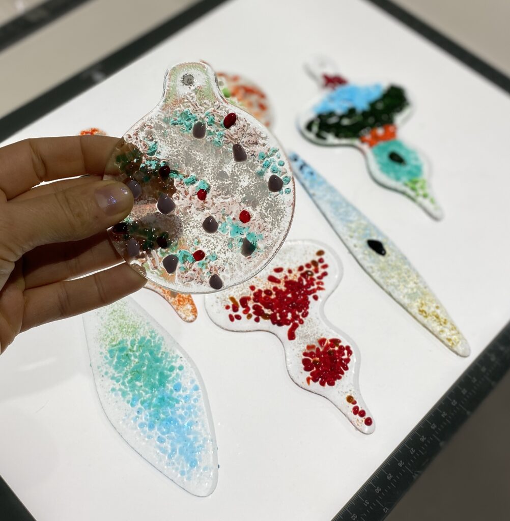 Workshop glasfusing kerst