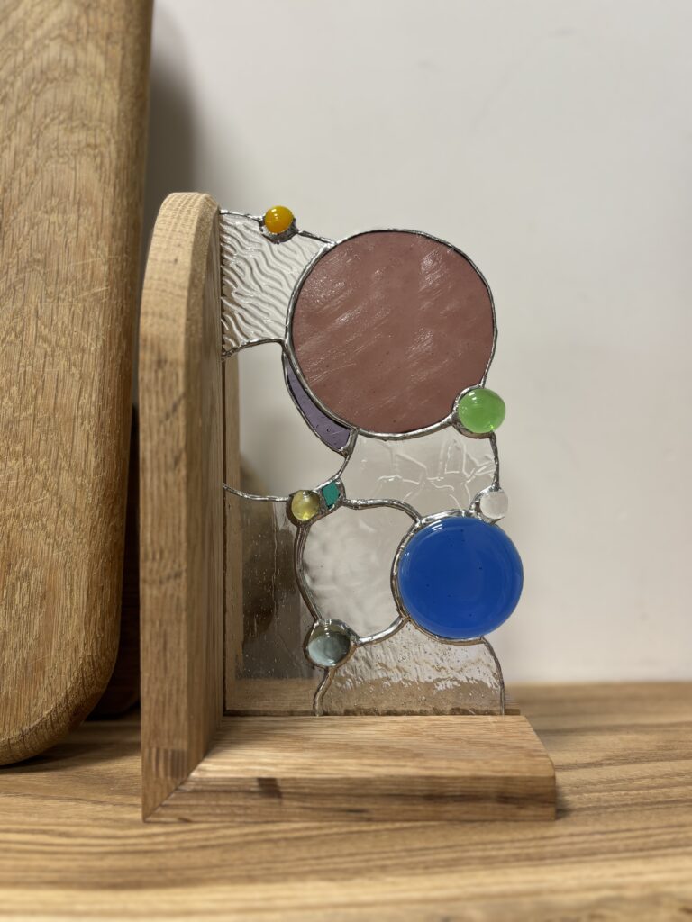 Themaworkshop – hout en glas – tiffany techniek