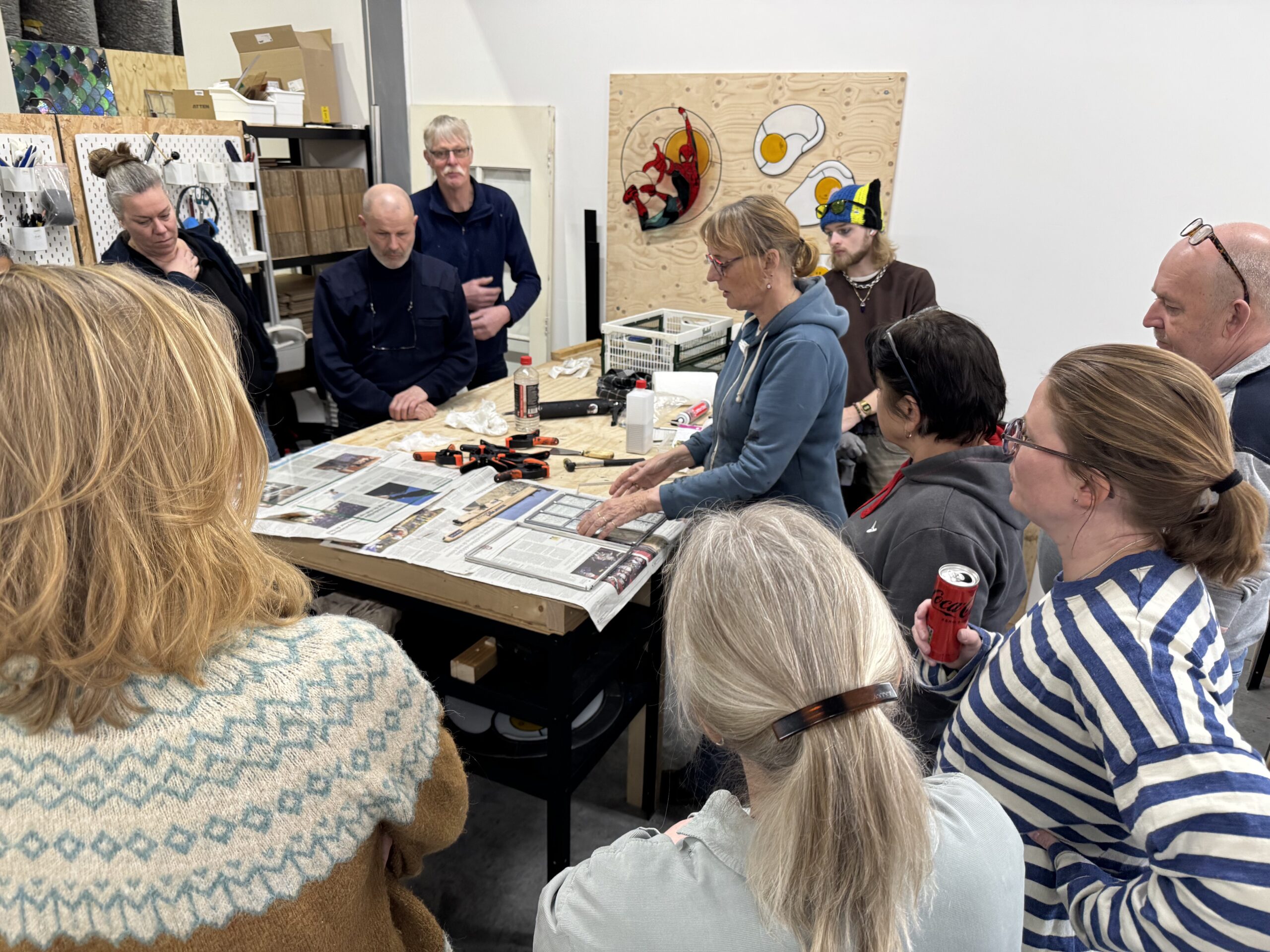 Workshop dubbel glas
