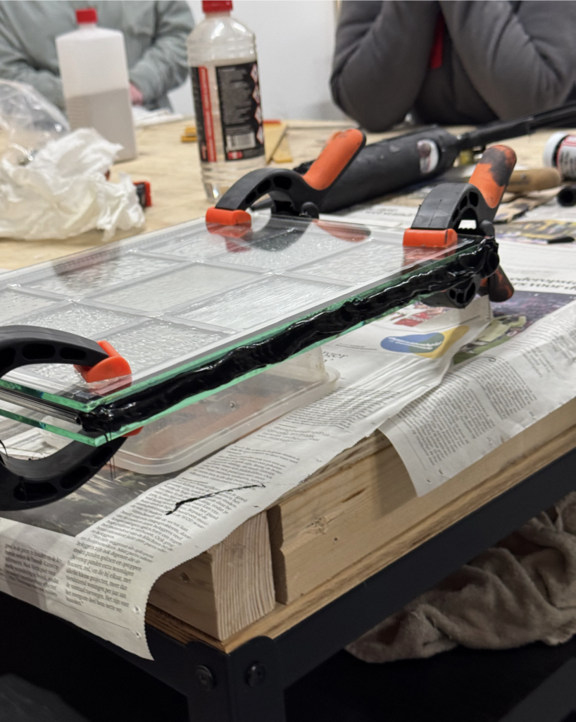 Workshop dubbel glas