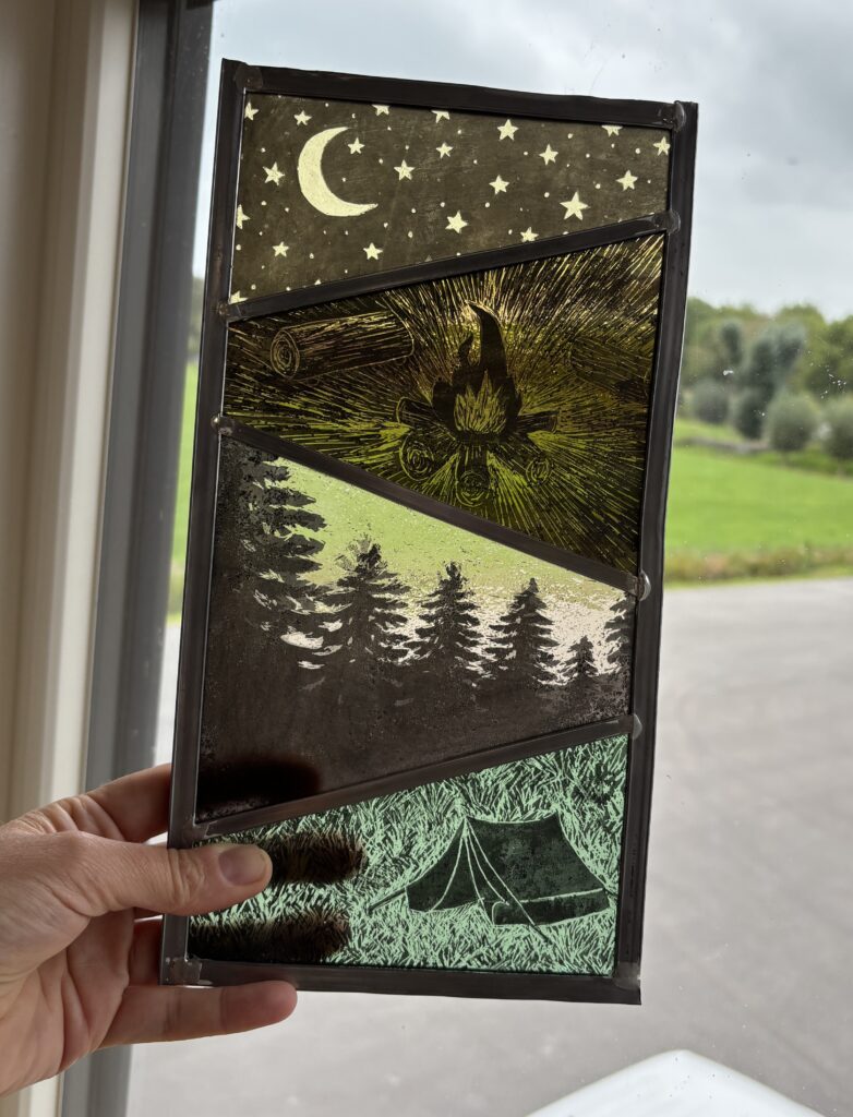 Themaworkshop – Sgraffito gebrandschilderd raam (2 dagen)